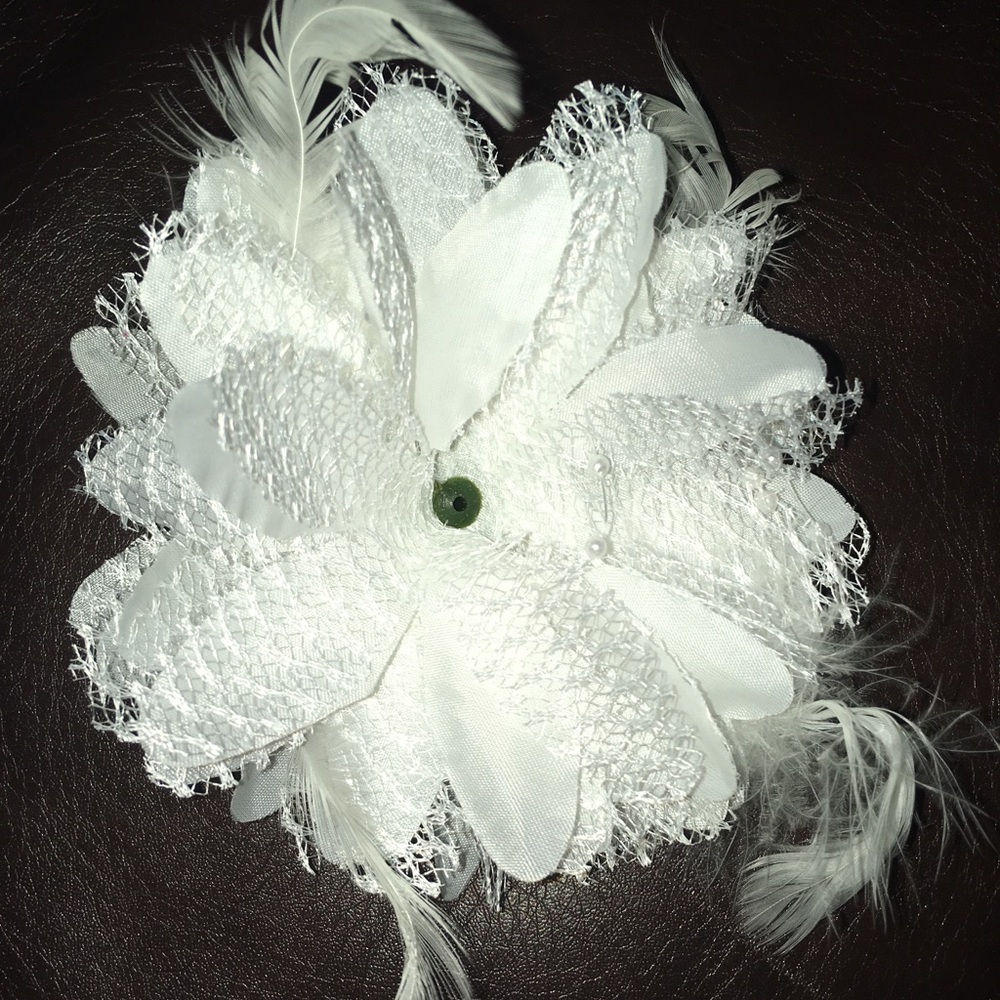 White Kentucky Derby Fascinator